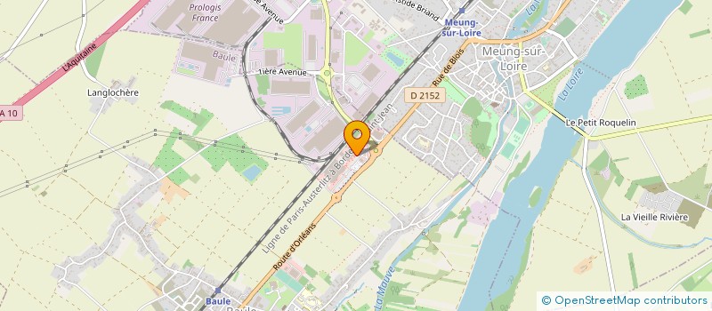 localisation de l'entreprise LES MAISONS VIGERY à BAULE