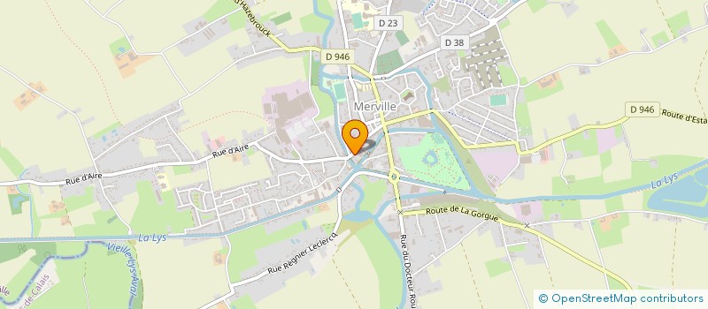 localisation de l'entreprise LES MAISONS WILLART à MERVILLE
