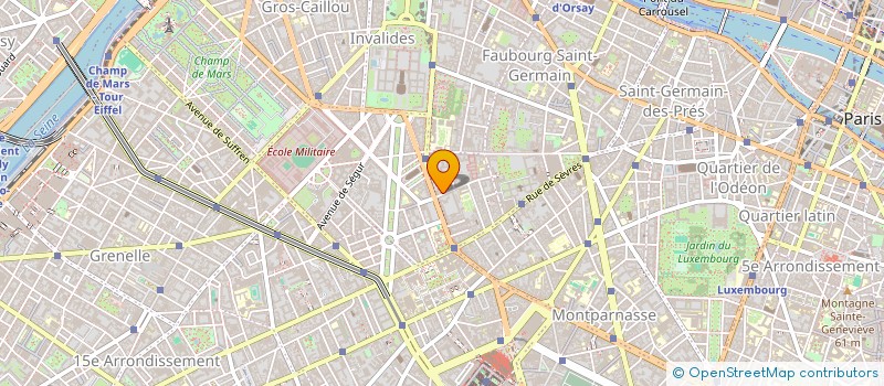 localisation de l'entreprise LES MAITRES CARRES PROMOTION à PARIS