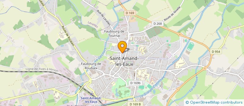 localisation de l'entreprise LES MAITRES-CHANTEURS E SAINT-AMAND-LES-EAUX à SAINT-AMAND-LES-EAUX