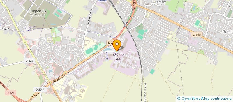 localisation de l'entreprise LES MAITRES CHOCOLATIERS REUNIS  DECHY