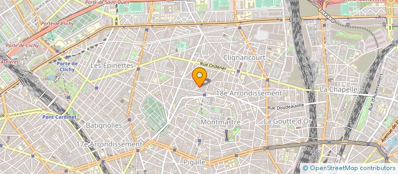 localisation de l'entreprise LES MAITRES D OEUVRE  PARIS