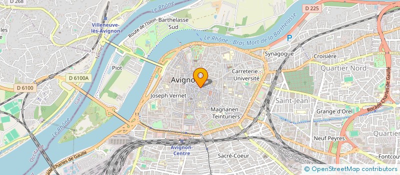 localisation de l'entreprise LES MAITRES DU CAFE à AVIGNON