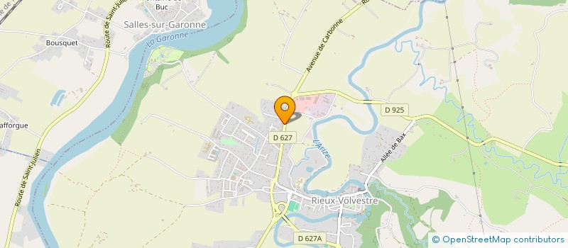 localisation de l'entreprise LES MAITRES DU PAIN 2  RIEUX-VOLVESTRE