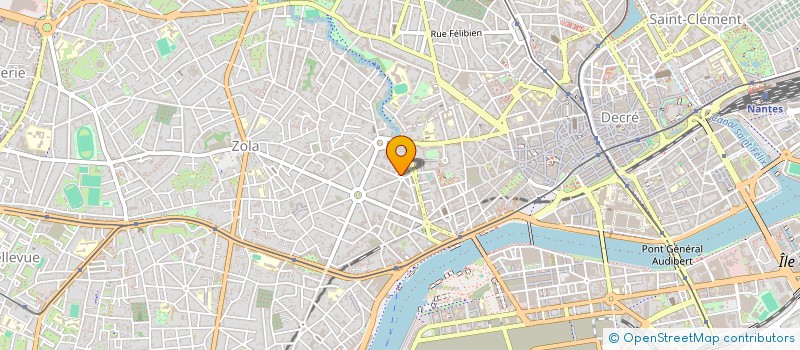 localisation de l'entreprise LES MAITRES DU PAIN à NANTES