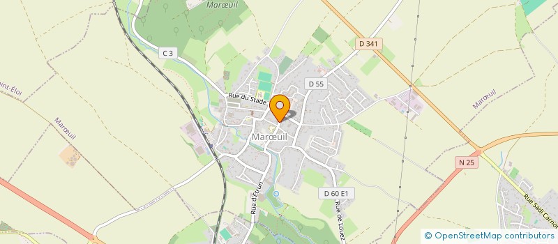 localisation de l'entreprise LES MAITRES DU PAIN  MARUIL