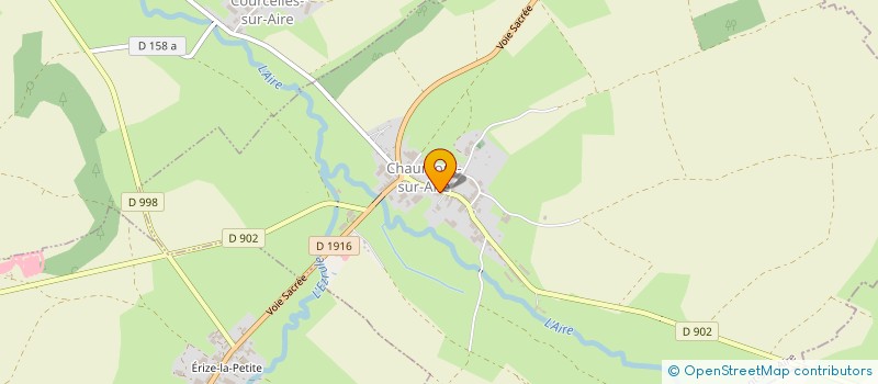 localisation de l'entreprise LES MAITRES DU PAIN à RUPT-DEVANT-SAINT-MIHIEL