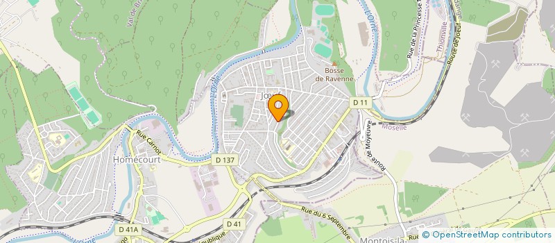 localisation de l'entreprise LES MAITRES DU PLATEAU  JUF