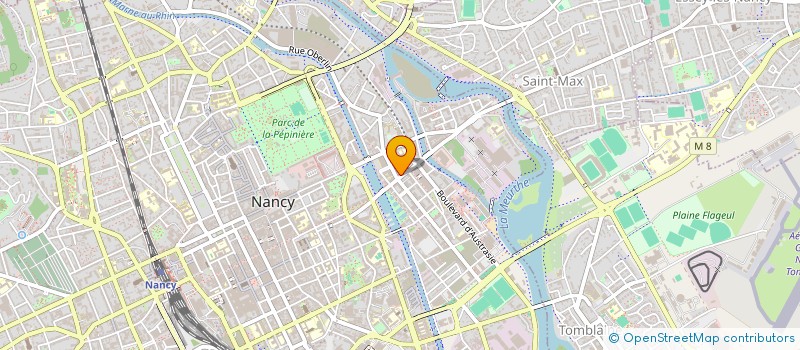 localisation de l'entreprise LES MAITRES FACONNEURS à NANCY