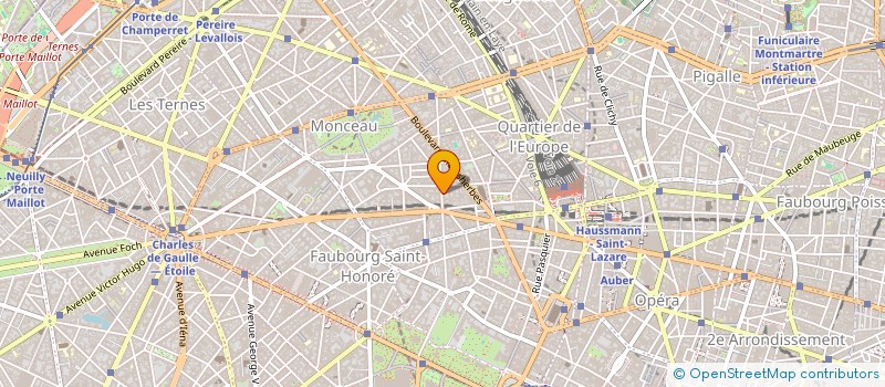 localisation de l'entreprise LES MAITRES JARDINIERS à PARIS