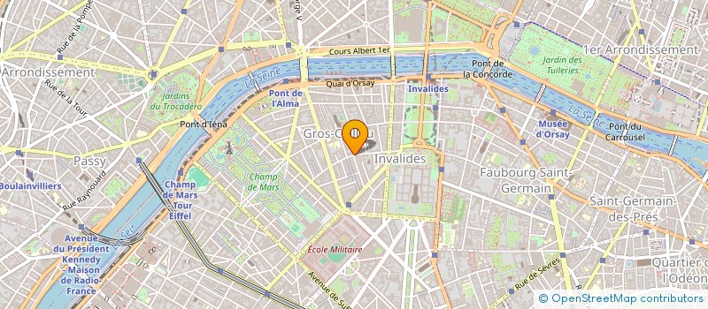 localisation de l'entreprise LES MAITRES PARFUMEURS à PARIS