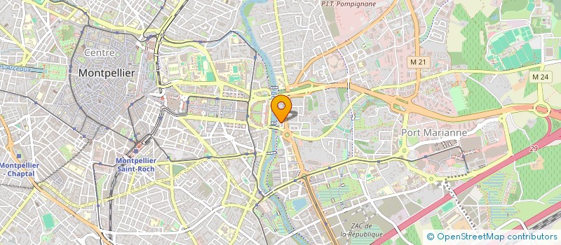 localisation de l'entreprise LES MAJZOUBS à MONTPELLIER