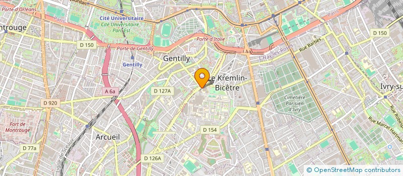 localisation de l'entreprise LES MAKABES à LE KREMLIN-BICETRE