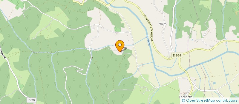 localisation de l'entreprise LES MAKIS CATTAS DE PUYCELSI  PUYCELSI