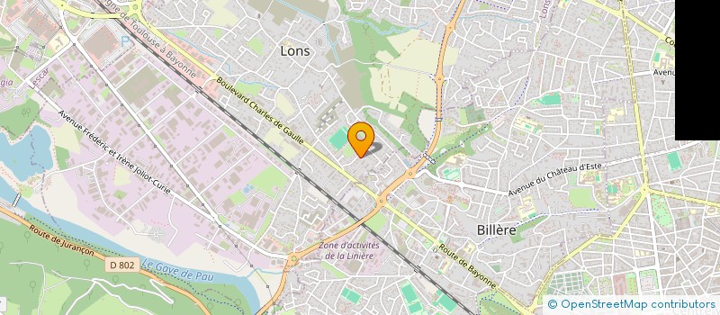 localisation de l'entreprise LES MALDIVES DU 64 à LONS