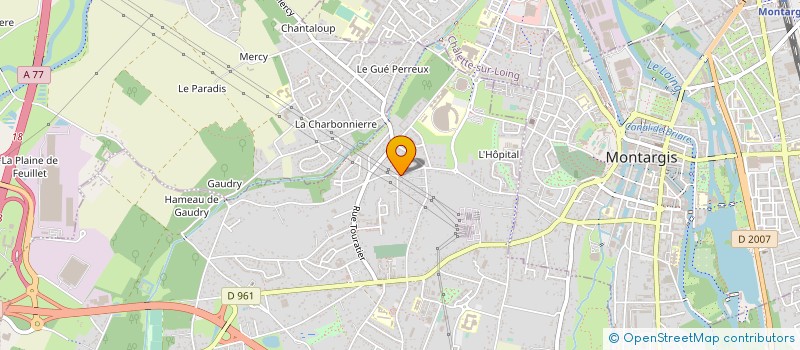 localisation de l'entreprise LES MALES FETEURS A LA CITE D'ELLES à VILLEMANDEUR