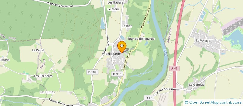 localisation de l'entreprise LES MALLETS  PRIAY