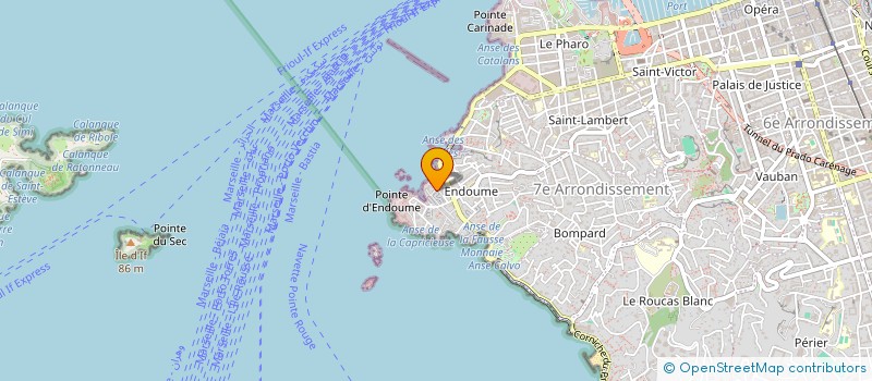 localisation de l'entreprise LES MALOU à MARSEILLE