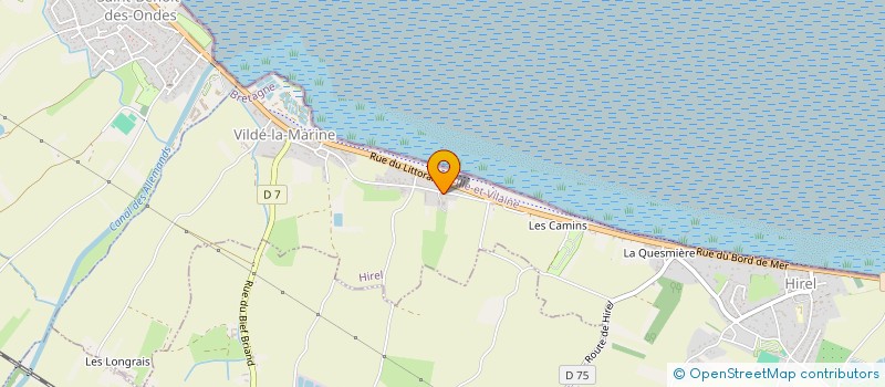 localisation de l'entreprise LES MALOUINES EN 4L  HIREL