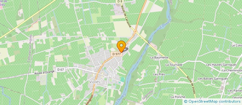 localisation de l'entreprise LES MAM AUX TRESORS à VIOLES
