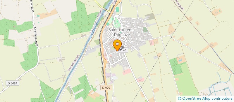 localisation de l'entreprise LES MAM'ZELLES  SAINT-LAURENT-D'AIGOUZE