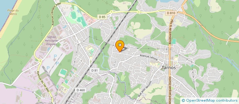 localisation de l'entreprise LES MAM'ZELLES DES SABLES à TARNOS