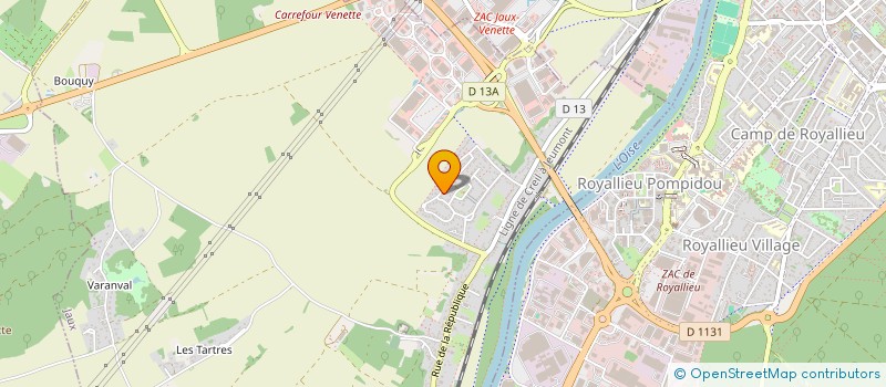 localisation de l'entreprise LES MAMANS D'AMOUR  JAUX