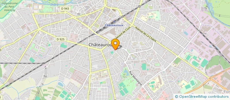 localisation de l'entreprise LES MAMANS DESERT'ENT à CHATEAUROUX