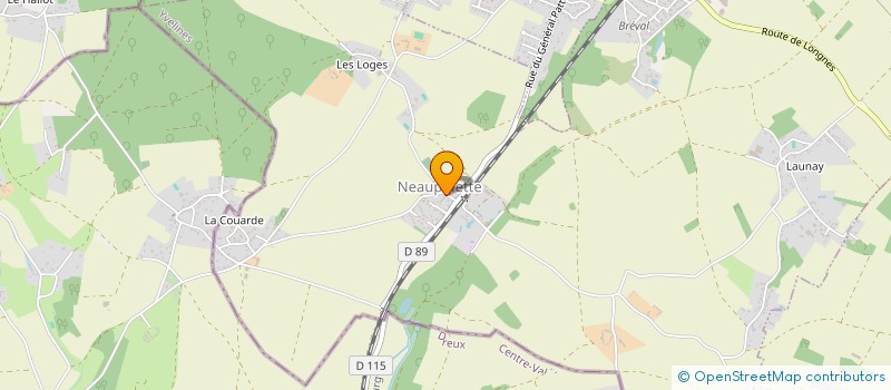 localisation de l'entreprise LES MAMANS DU CIEL  NEAUPHLETTE