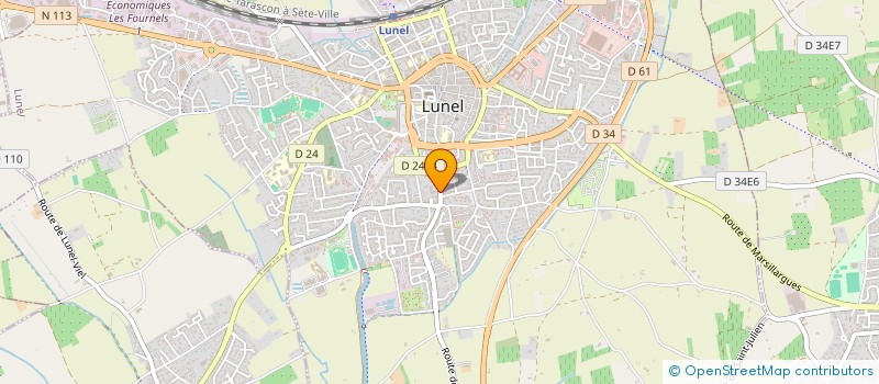localisation de l'entreprise LES MAMARAUDEUSES à LUNEL