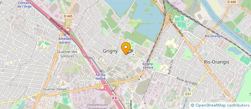 localisation de l'entreprise LES MAMAS DE GRIGNY à GRIGNY