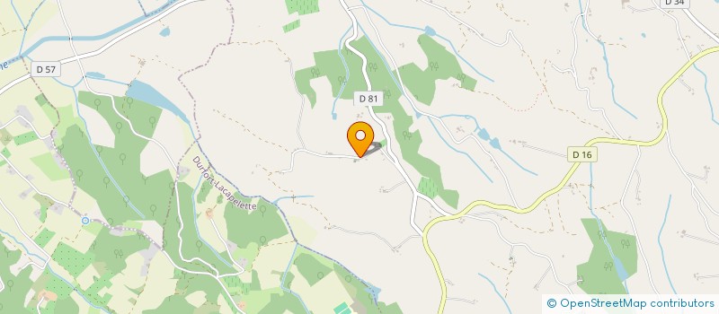 localisation de l'entreprise LES MAMIES GUITARE  CAZES-MONDENARD