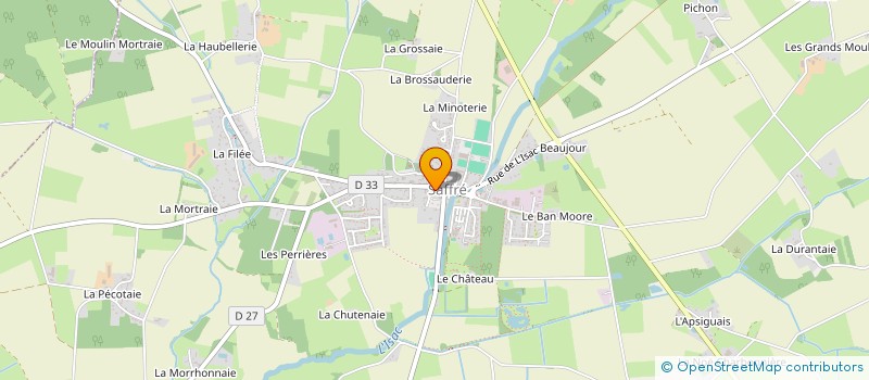 localisation de l'entreprise LES MAMIES TRICOTEUSES DE SAFFRE à SAFFRE