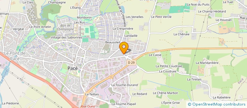 localisation de l'entreprise LES MAMM'ZELLES EN PISTE  PACE