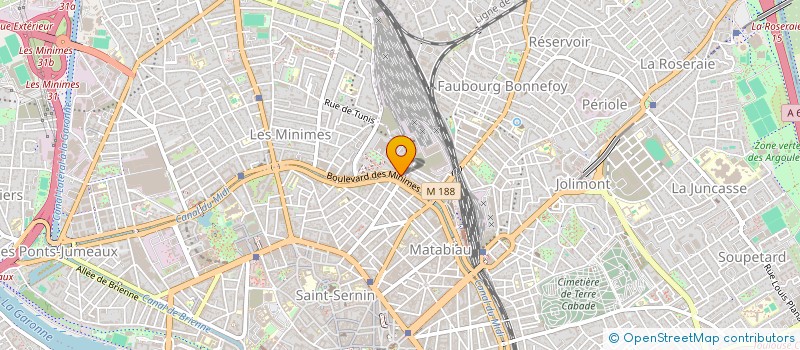 localisation de l'entreprise LES MAMOUNETTES à TOULOUSE