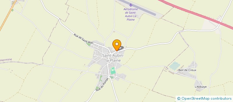 localisation de l'entreprise LES MAMOURS  SAINT-AUBIN-LA-PLAINE