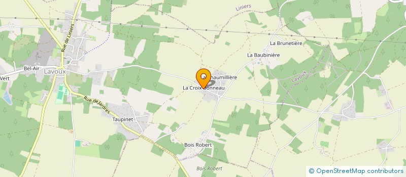 localisation de l'entreprise LES MAMS  LAVOUX