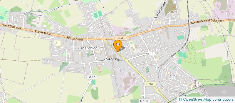localisation de l'entreprise LES MANDARINS à ANICHE