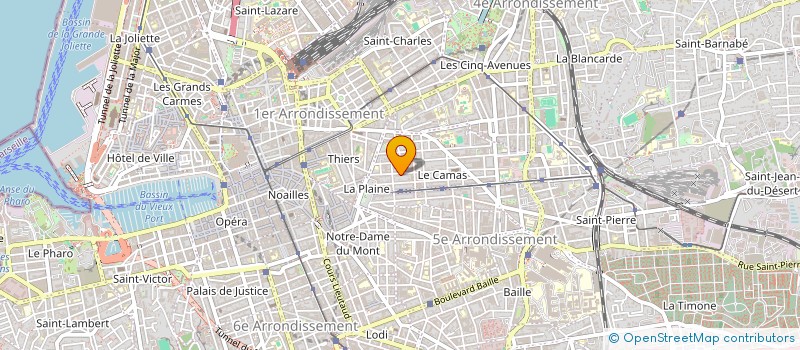 localisation de l'entreprise LES MANDARINS CORPORATION à MARSEILLE