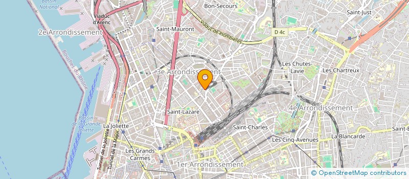 localisation de l'entreprise LES MANGEURS D'ETOILES à MARSEILLE