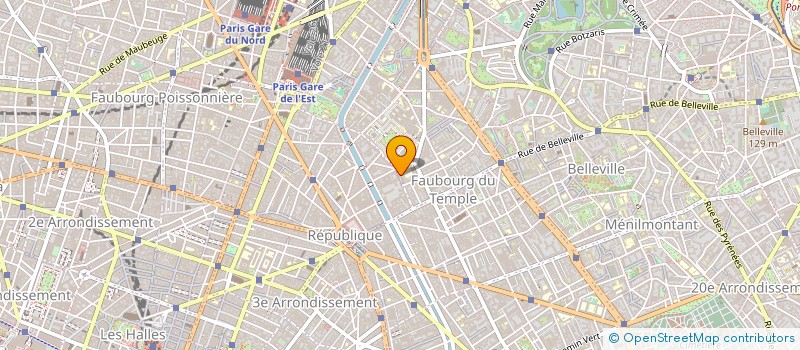 localisation de l'entreprise LES MANGEURS D ETOILES  PARIS