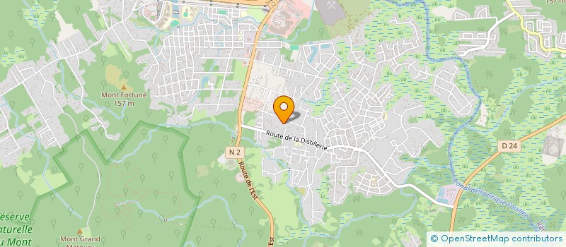 localisation de l'entreprise LES MANGUIERS à MATOURY