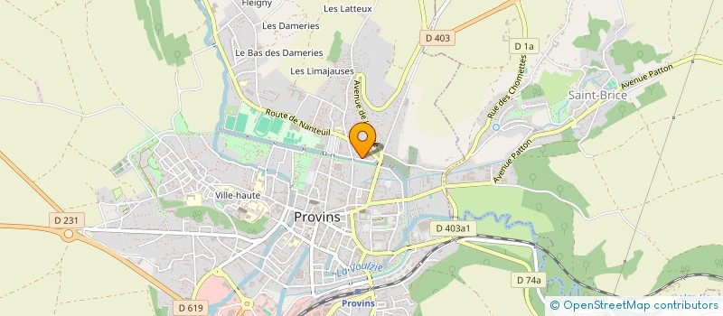 localisation de l'entreprise LES MANICOUS à PROVINS