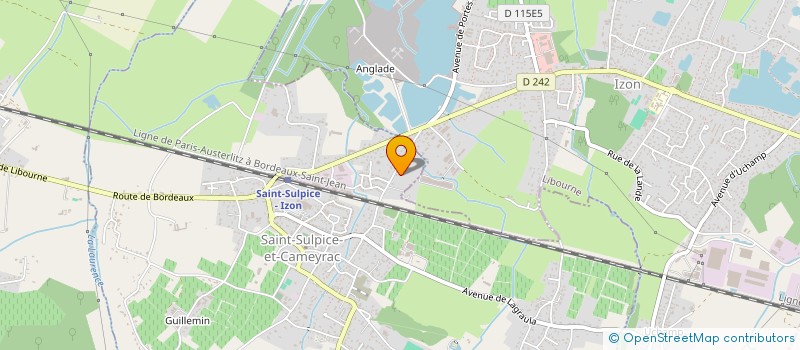 localisation de l'entreprise LES MANITUDES  SAINT-SULPICE-ET-CAMEYRAC