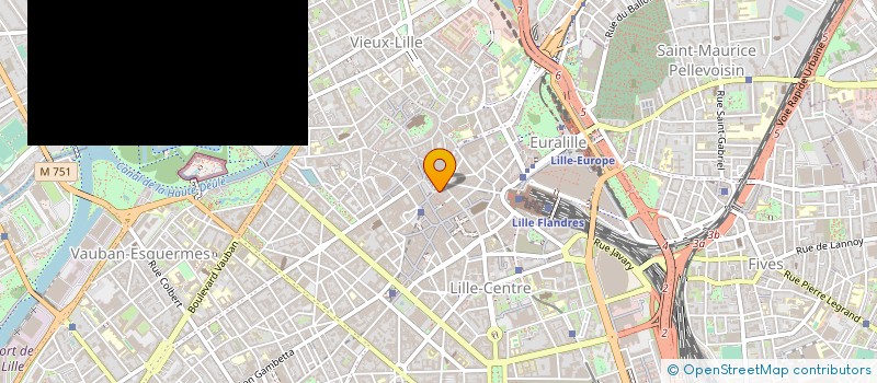 localisation de l'entreprise LES MANNELIERS à LILLE