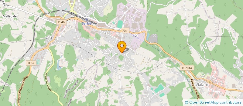 localisation de l'entreprise LES MANSARDES à SARLAT-LA-CANEDA