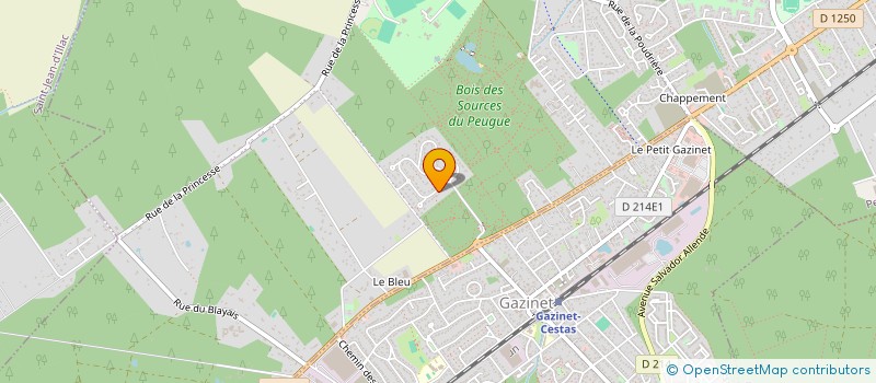 localisation de l'entreprise LES MANSEL  PESSAC