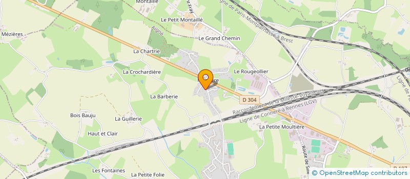 localisation de l'entreprise LES MANSROCAINS à AIGNE
