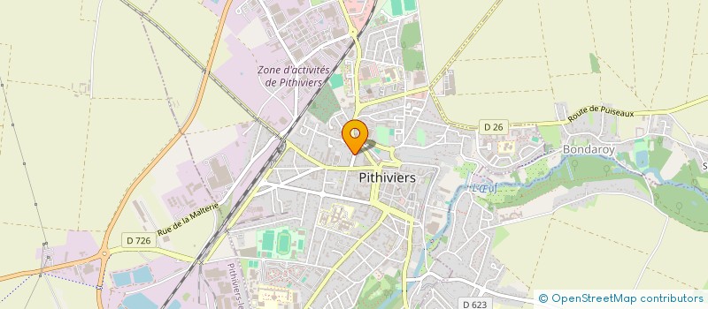 localisation de l'entreprise LES MANZELS ANTILLAISES à PITHIVIERS