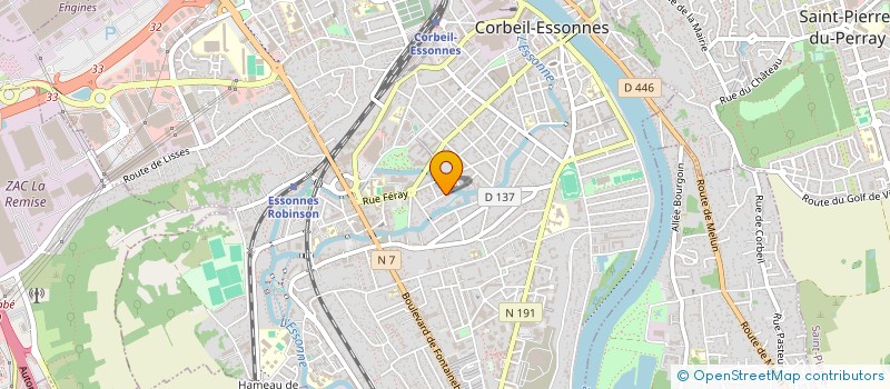 localisation de l'entreprise LES MAQUETTISTES DE SEINE ESSONNE (LMDSE) à CORBEIL-ESSONNES